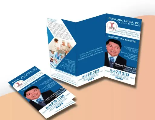 Folletos / Blanco y negro - Full Color / 5.5’’ x 8.5’’ - 8.5’’ x 11’’ - 8.5’’ x 14’’ - Personalizado / Peso 28 - 60 - 80 - 100 lb / Landscape - Portrait / Recubrimiento brillante