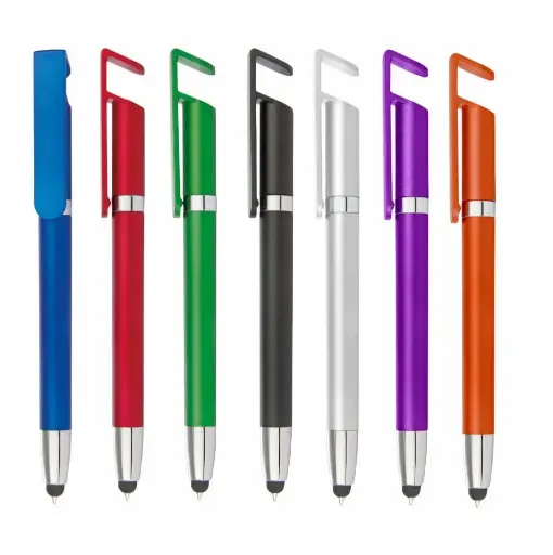 Bolígrafos Isla Matte Stylus Barrel, girar para escribir mecanismo, bolígrafos de plástico con un magnífico acabado mate.